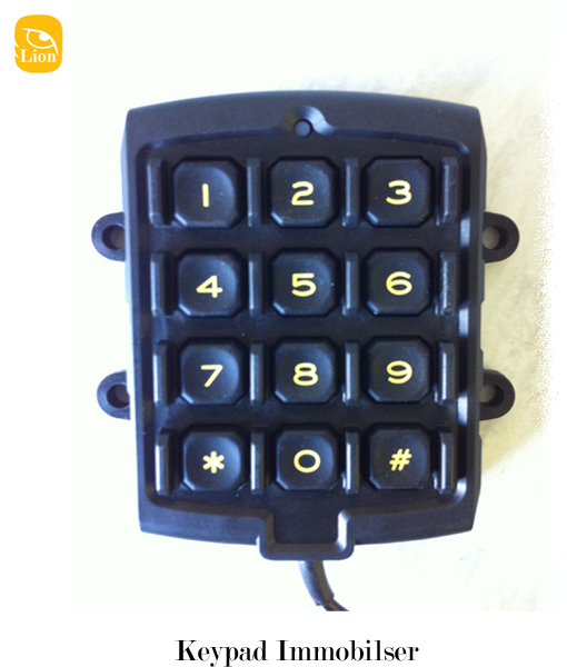 Keypad immobiliser